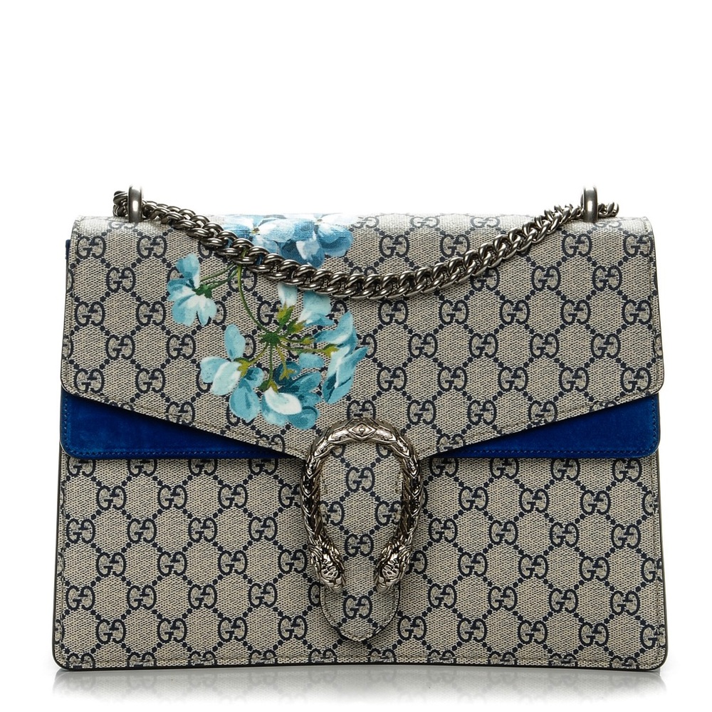 ❌ SOLD❌ Gucci Dionysus GG Blooms Bag (Blue)